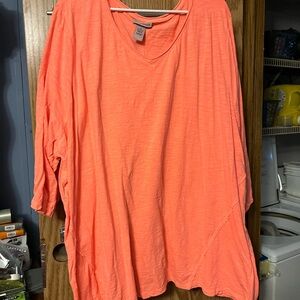 Catherines Orange Tunic Top